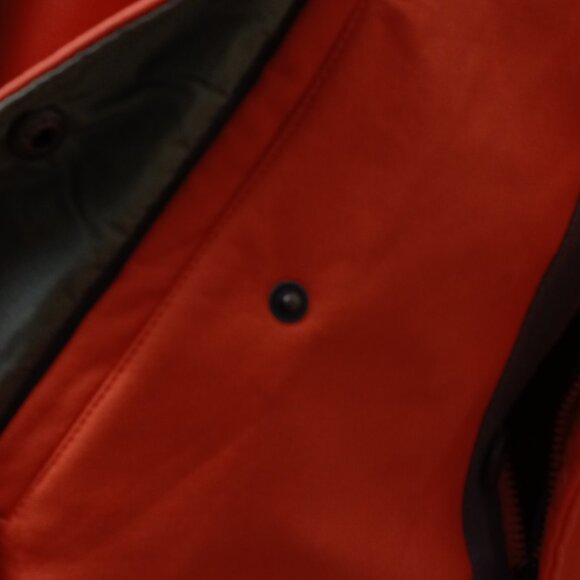 Todd Snyder + Gap Collab Mens Coat Hooded Parka Cadet Orange w/ Removeable Liner - Picture 9 of 16